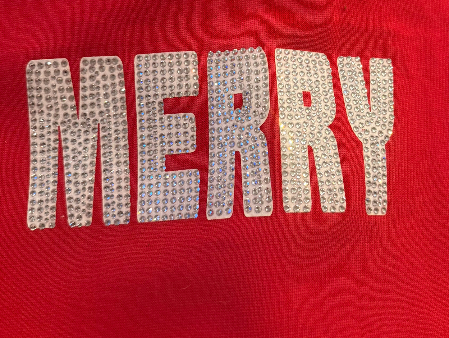 MERRY RED SWEATSHIRT