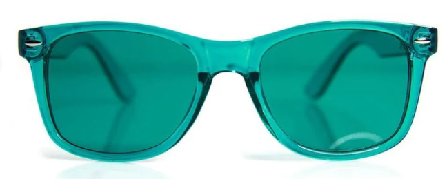 COLORED MOOD GLASSES (Color Therapy)