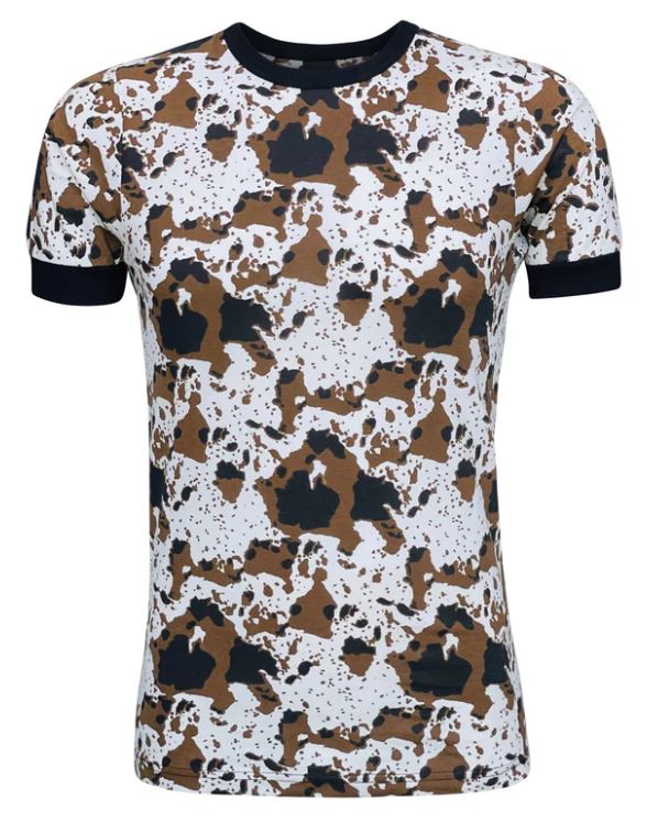 COW PRINT SHIRT