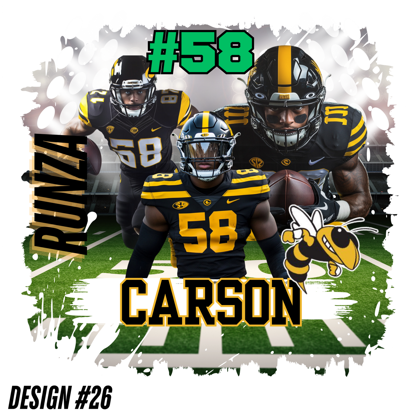 SPORTS CUSTOM APPAREL FOOTBALL