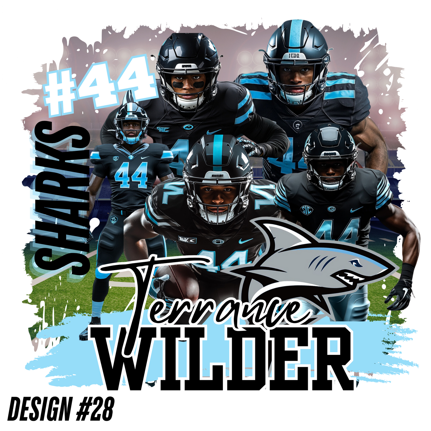 SPORTS CUSTOM APPAREL FOOTBALL