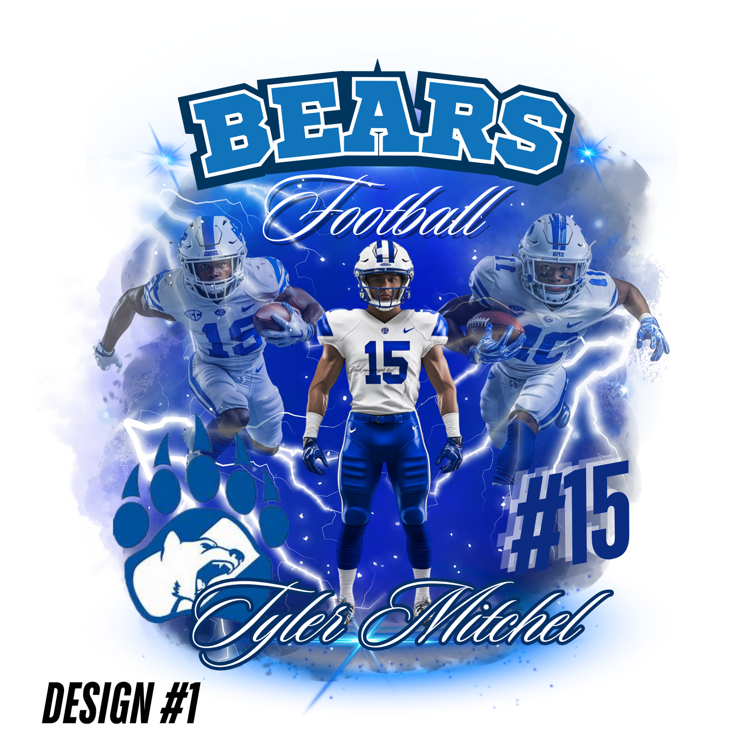 SPORTS CUSTOM APPAREL FOOTBALL