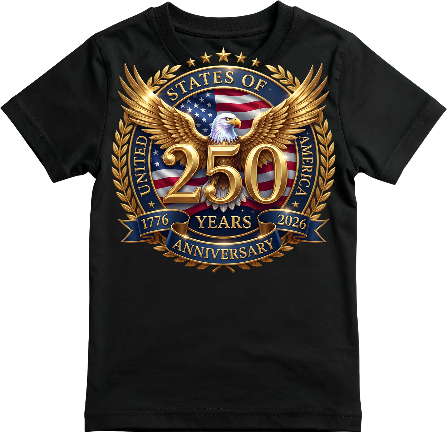 250 GOLDEN EAGLE CREST TEE