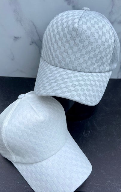 GLAM CHECK MESH CAP
