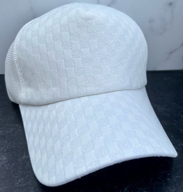 GLAM CHECK MESH CAP