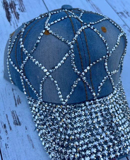 DENIM SPARKLE CAP