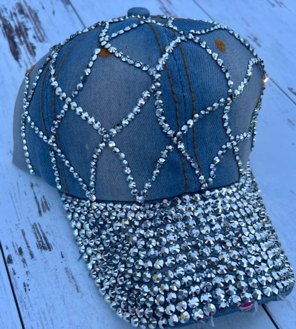 DENIM SPARKLE CAP