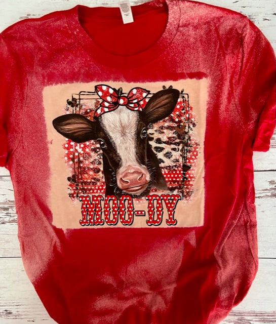 BLEACHED MOODY COW