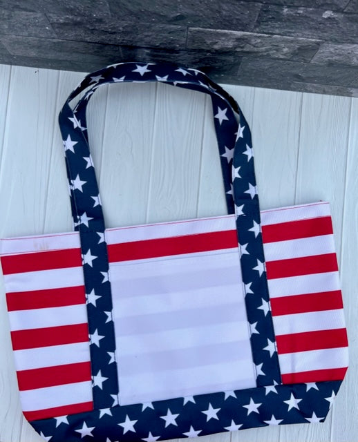 FLAG WEEKEND TOTE