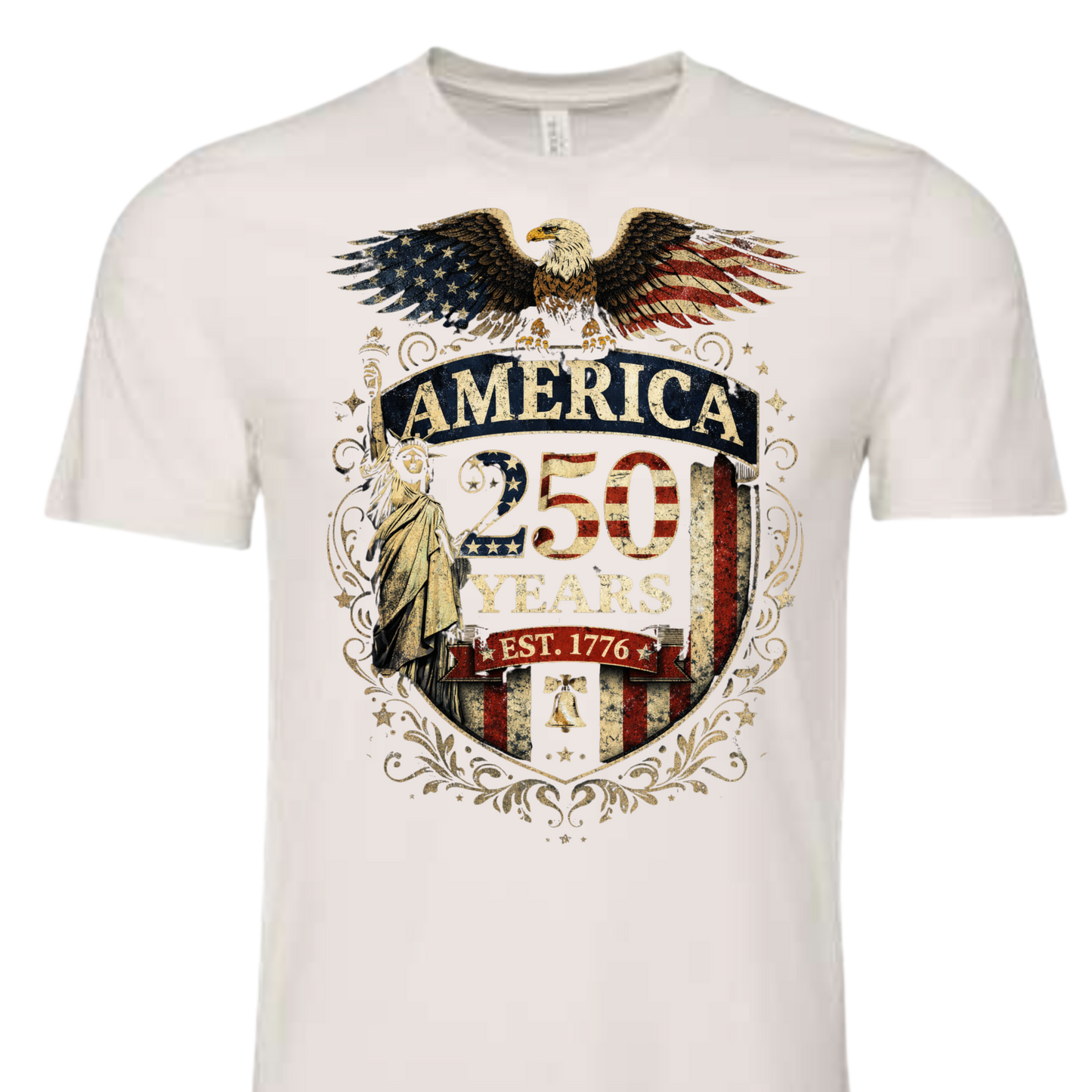 250 EAGLE FULL CREST TEE