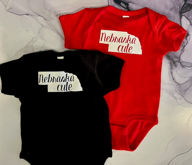 NEBRASKA CUTE ONESIE