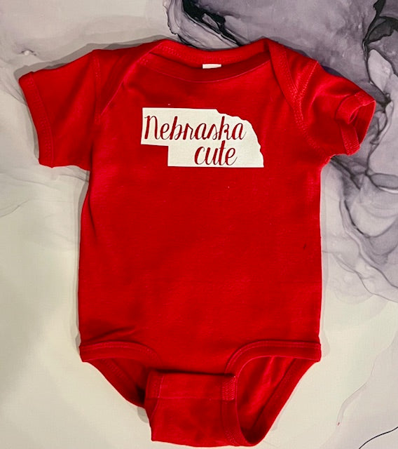 NEBRASKA CUTE ONESIE