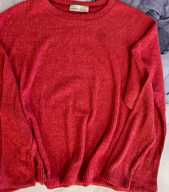 RED SWEATER