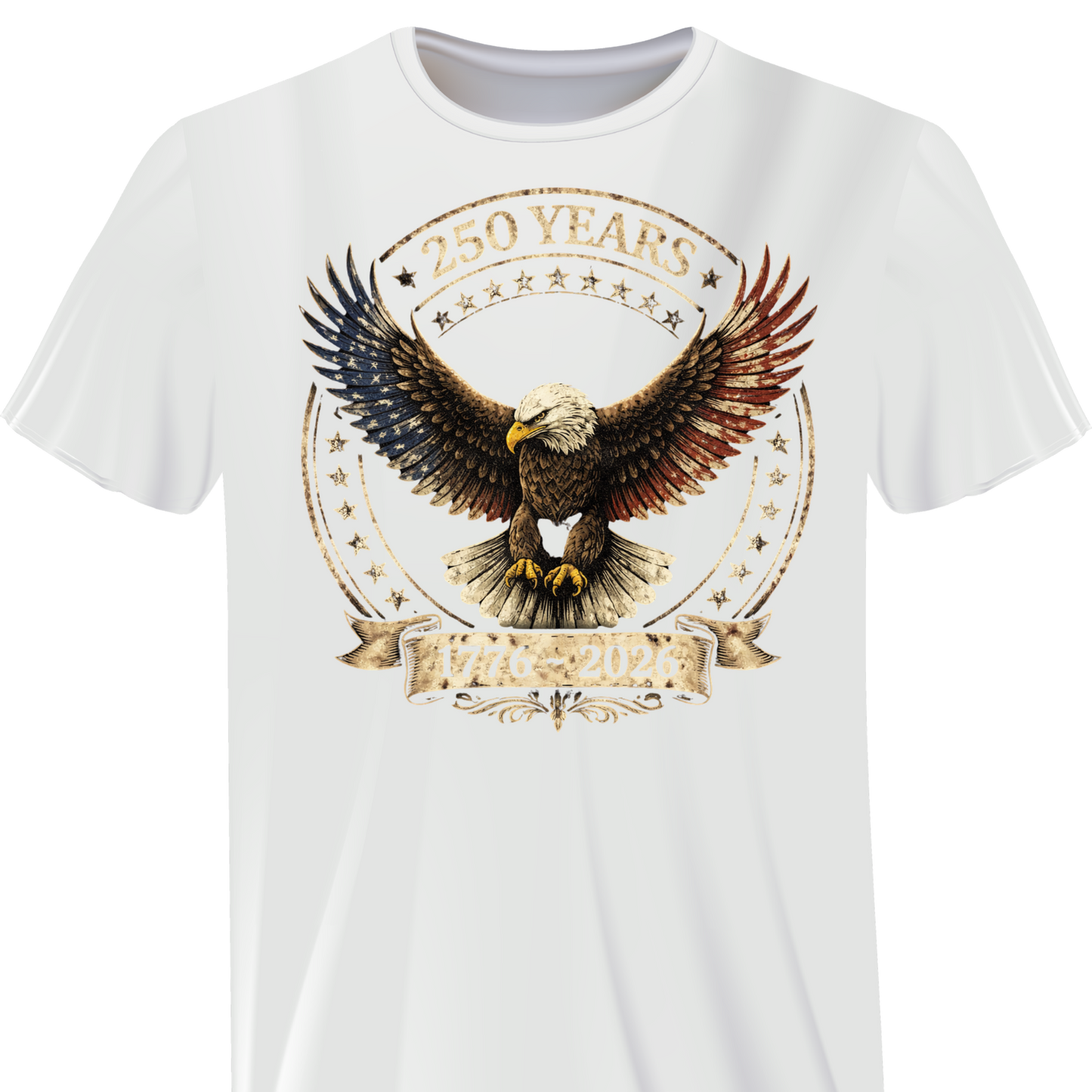 250 REGAL GOLDEN EAGLE CREST TEE