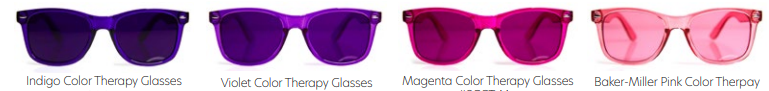 COLORED MOOD GLASSES (Color Therapy)