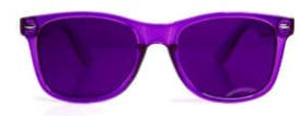 COLORED MOOD GLASSES (Color Therapy)