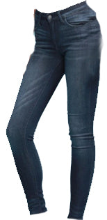 JUDY BLUE DARK WASH SKINNY JEANS