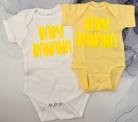 BABY BANANA ONESIE