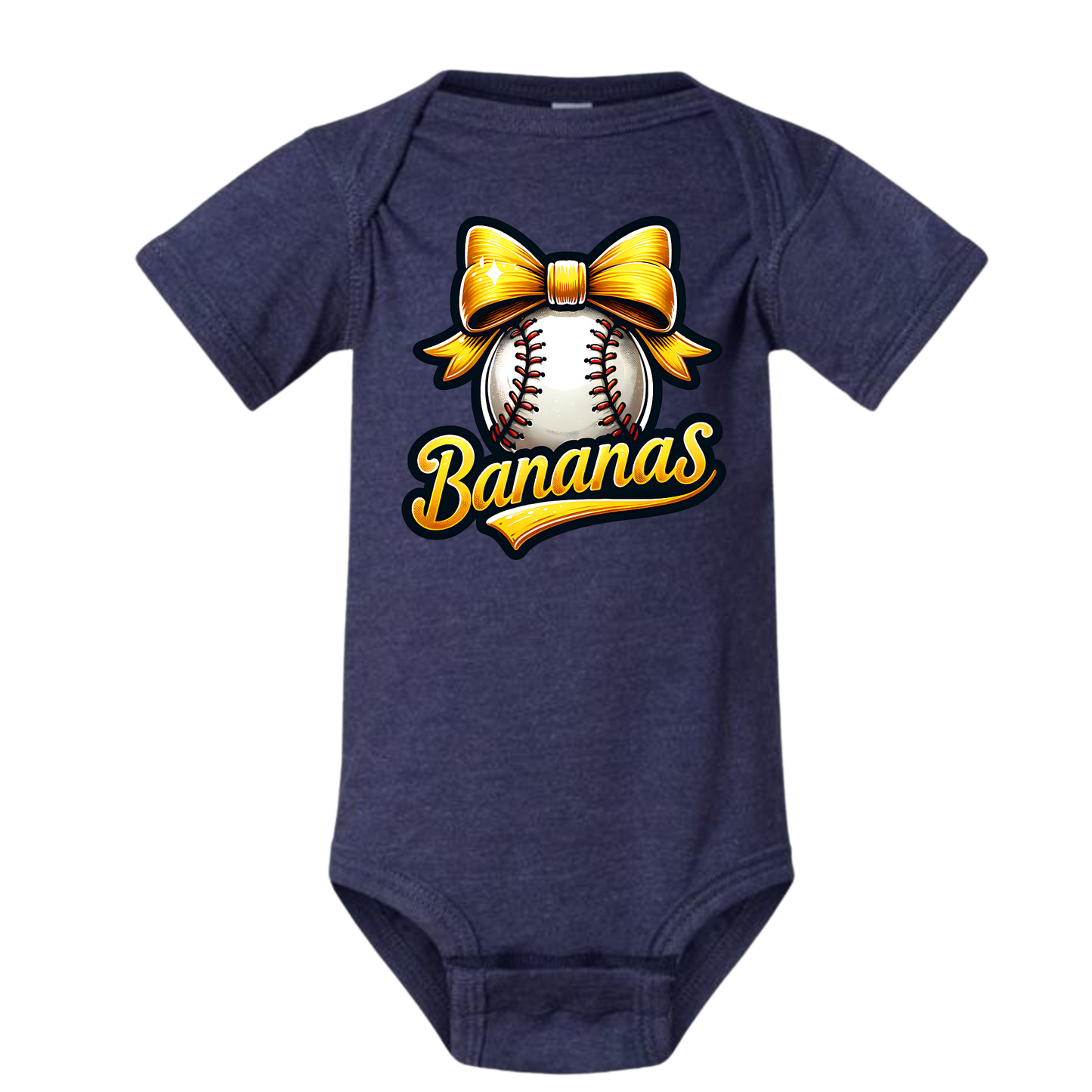 BANANA BASEBALL BOW TEE