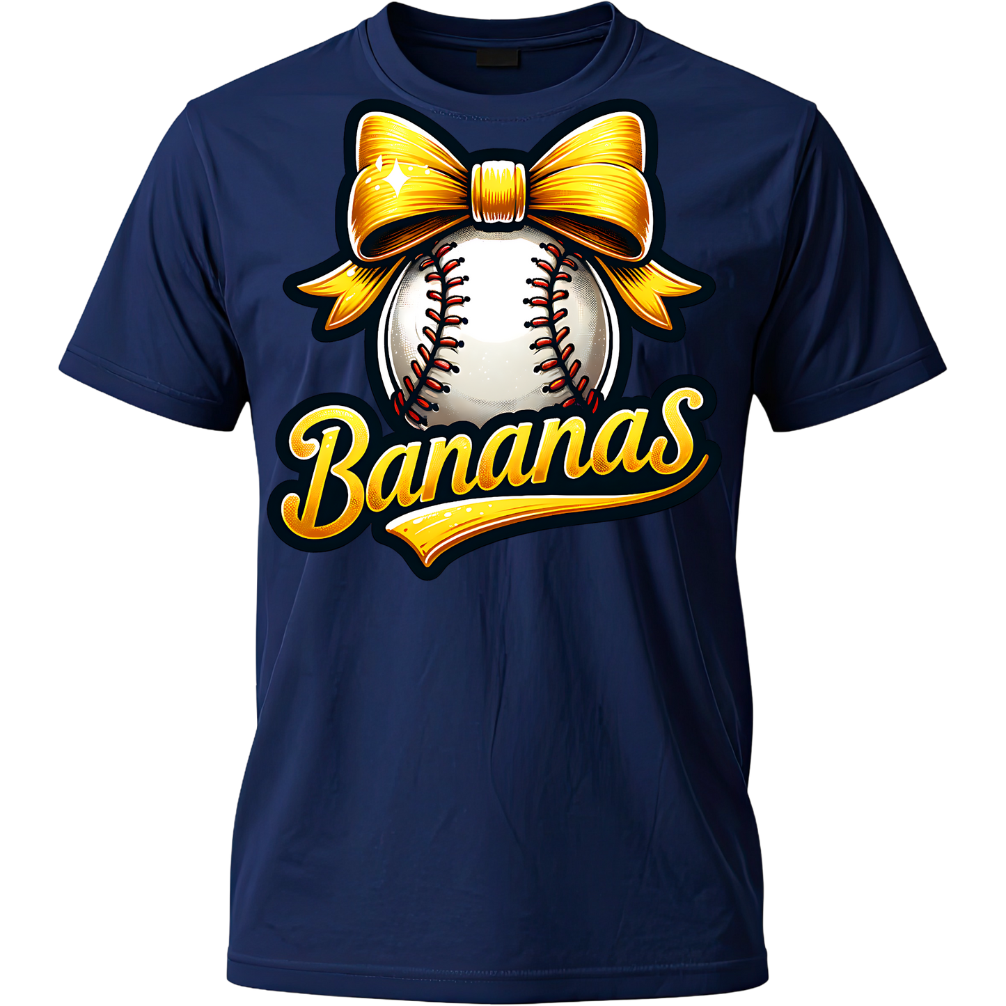 BANANA BASEBALL BOW TEE