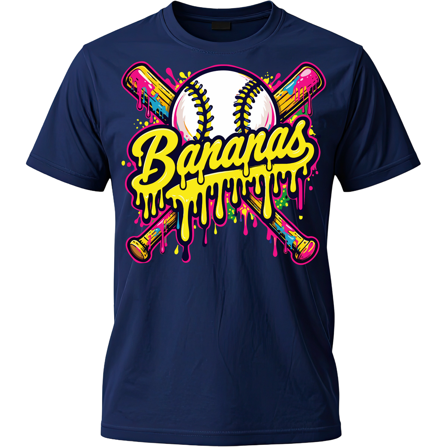 BANANA COLORFUL BATS