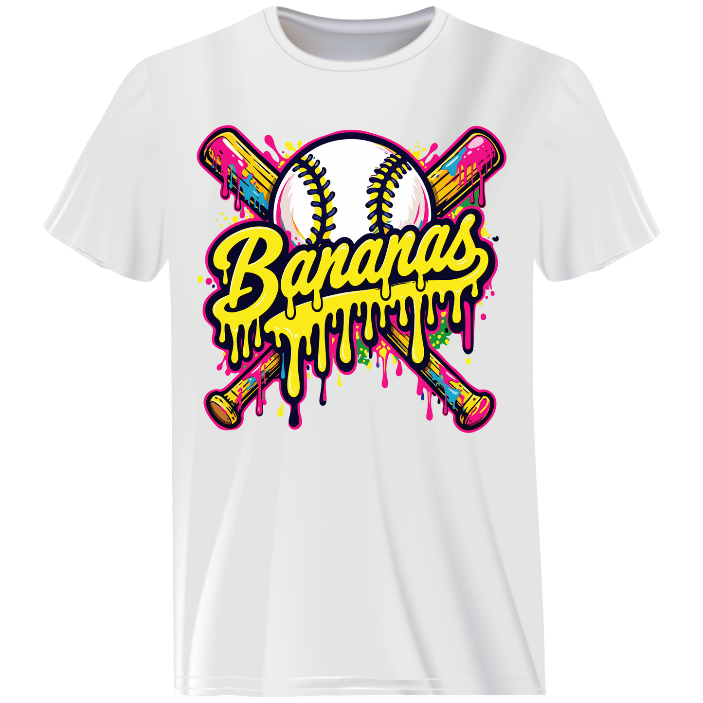 BANANA COLORFUL BATS