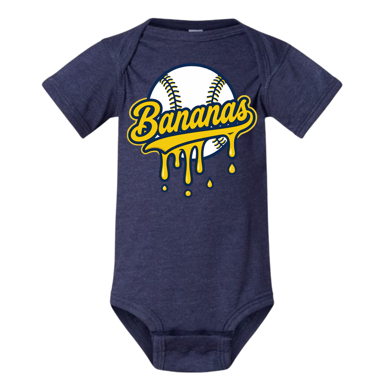 BANANA MIDDLE DRIP TEE
