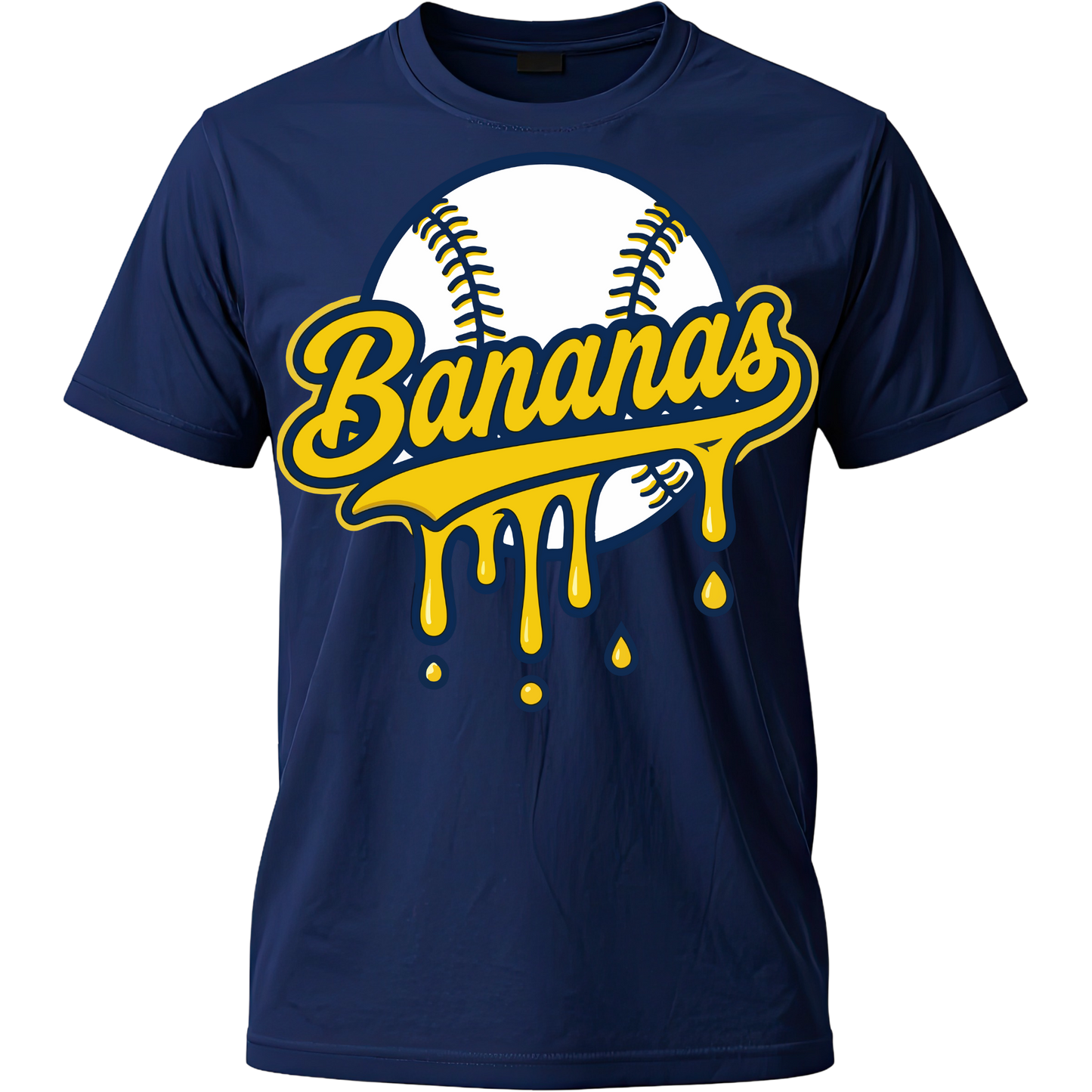 BANANA MIDDLE DRIP TEE