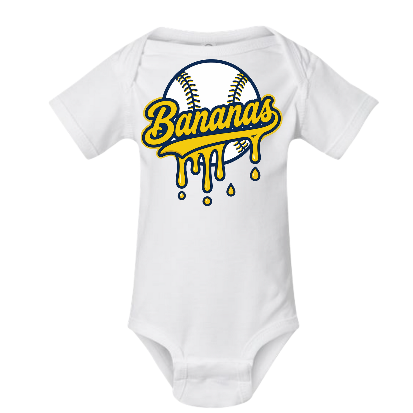BANANA MIDDLE DRIP TEE