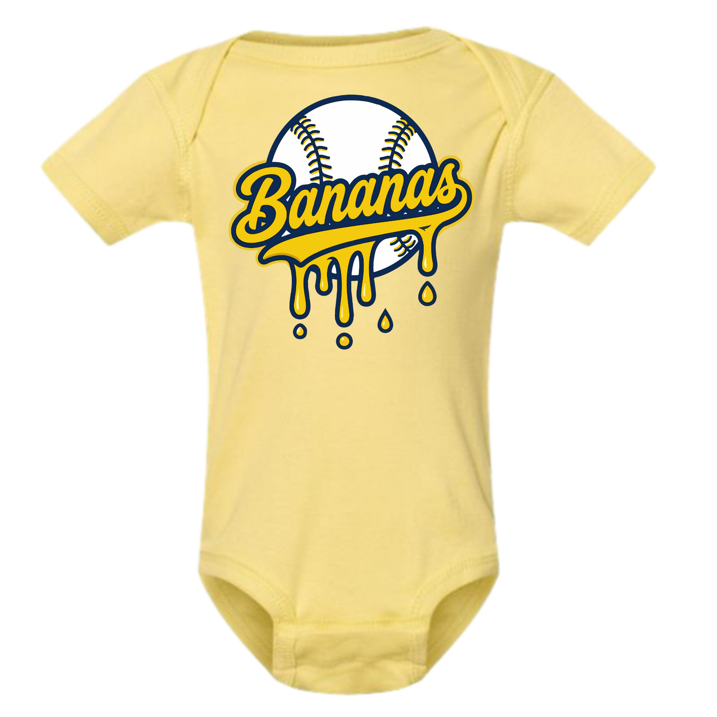 BANANA MIDDLE DRIP TEE
