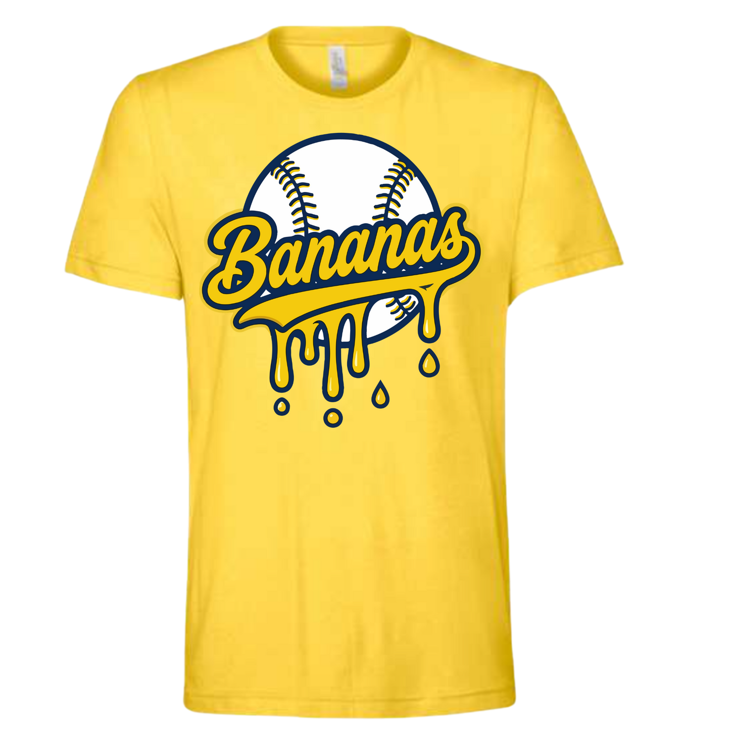 BANANA MIDDLE DRIP TEE