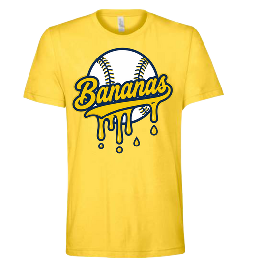 BANANA MIDDLE DRIP TEE
