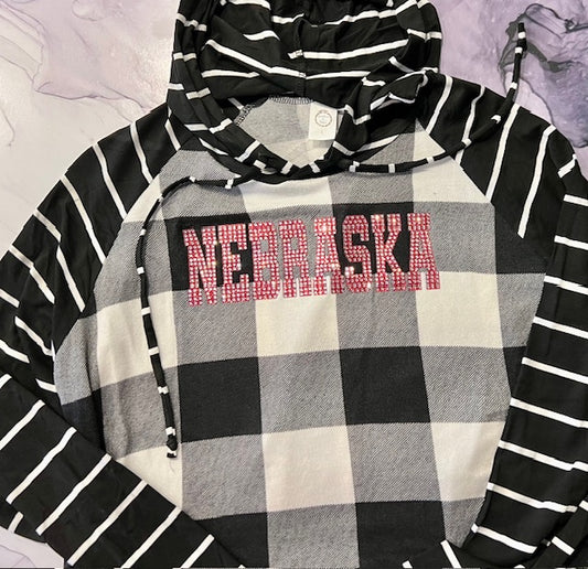 BUFFALO CHECK NE HOODIE