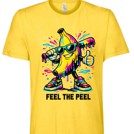 COLORFUL BANANA FEEL THE PEEL