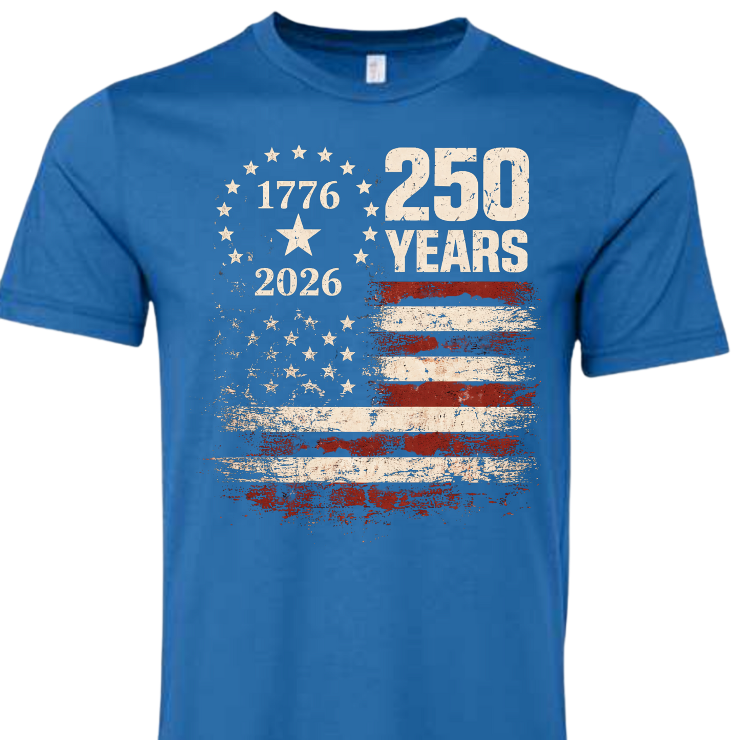 250 YEARS FLAG TEE