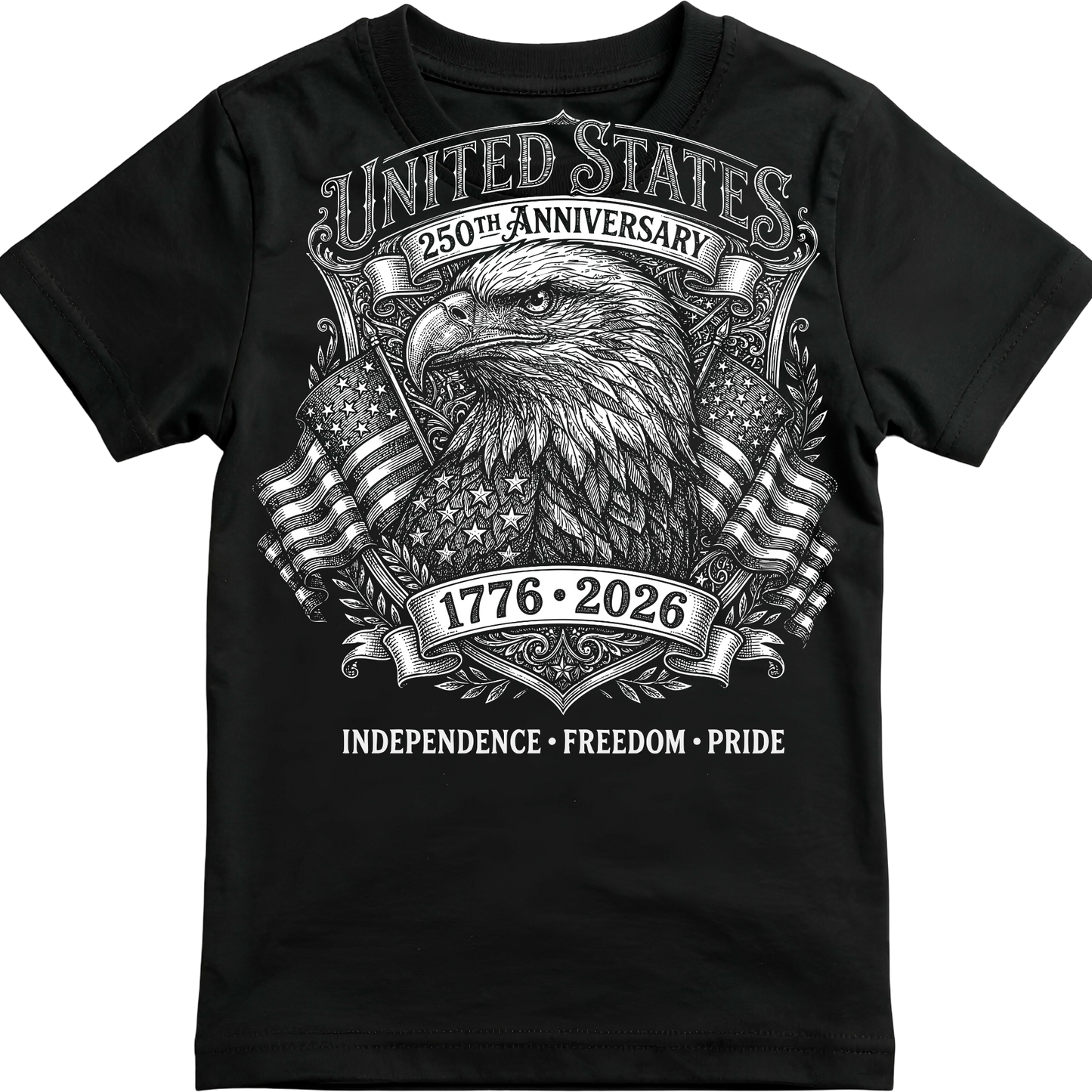 250 EAGLE SKETCH TEE