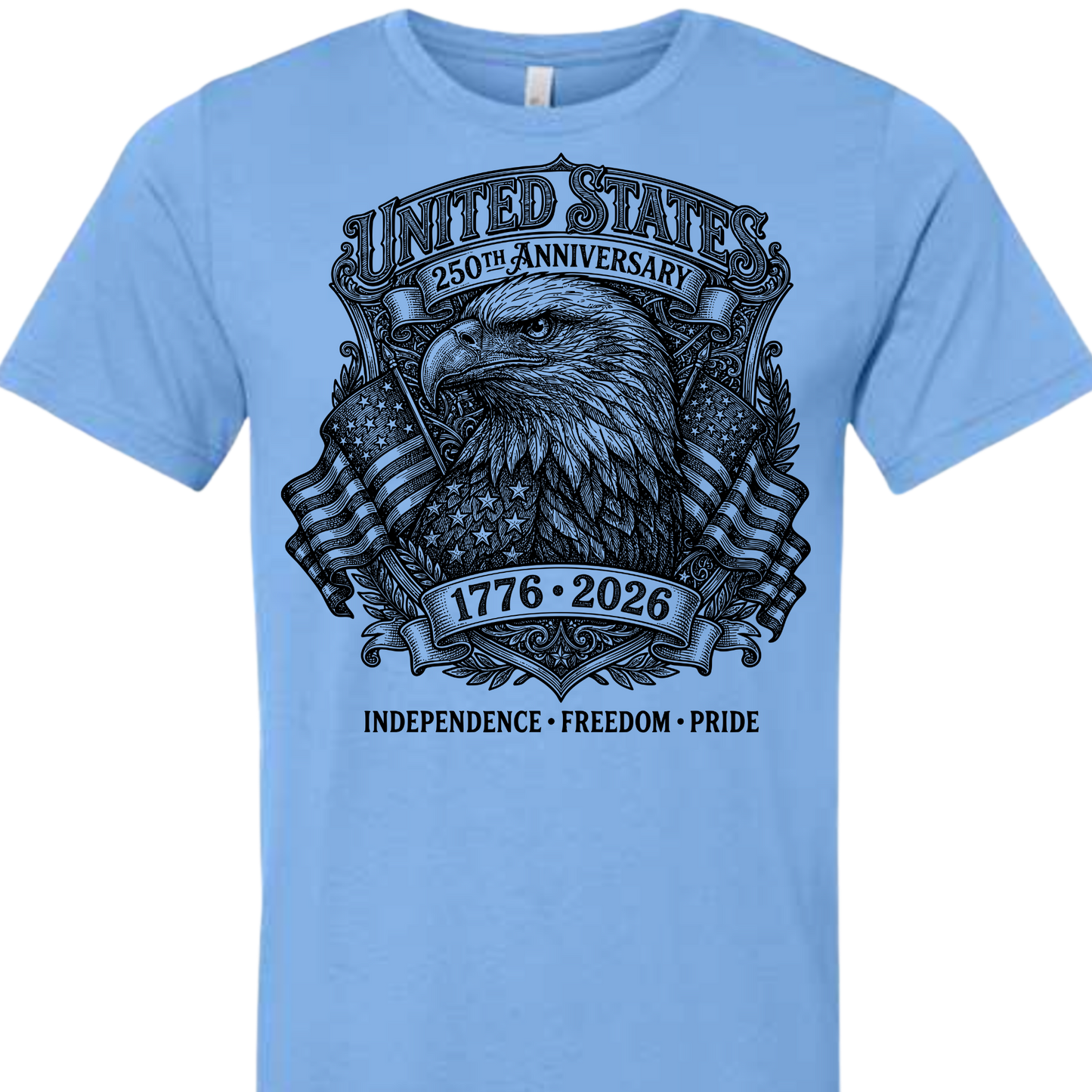 250 EAGLE SKETCH TEE