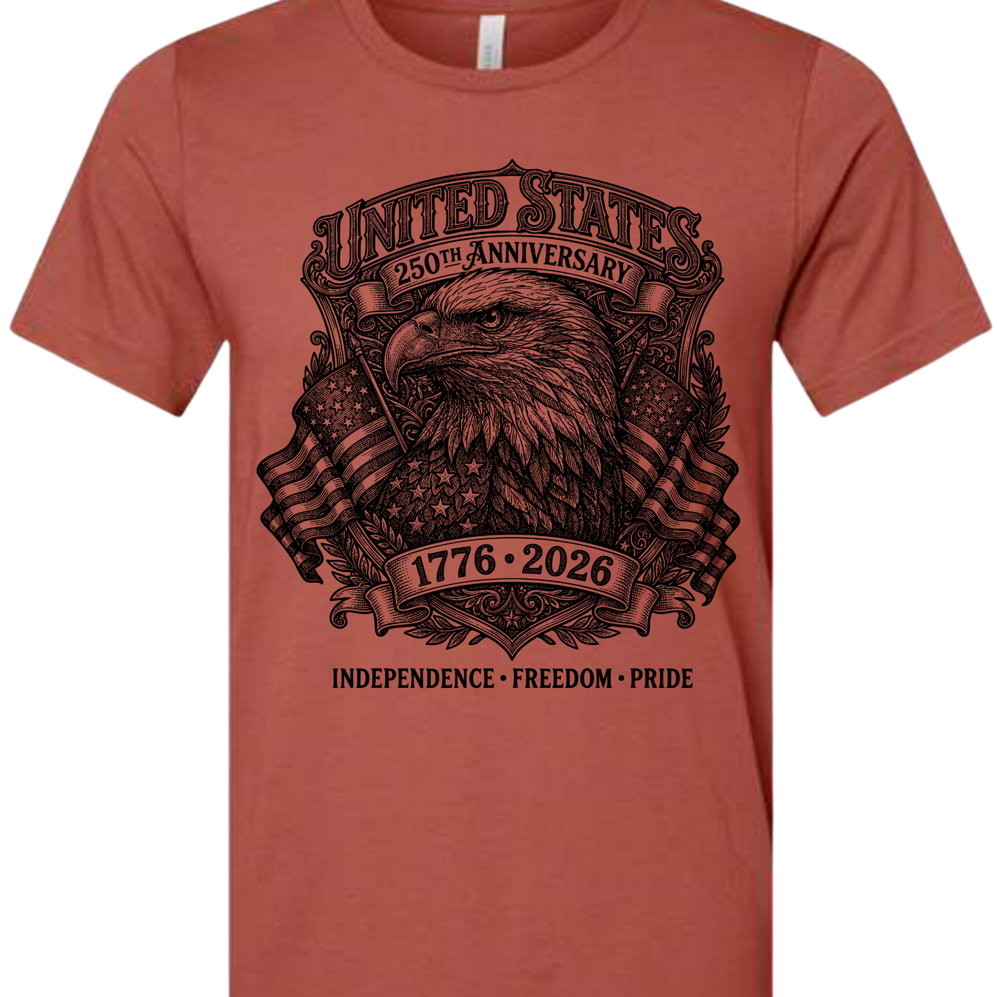 250 EAGLE SKETCH TEE