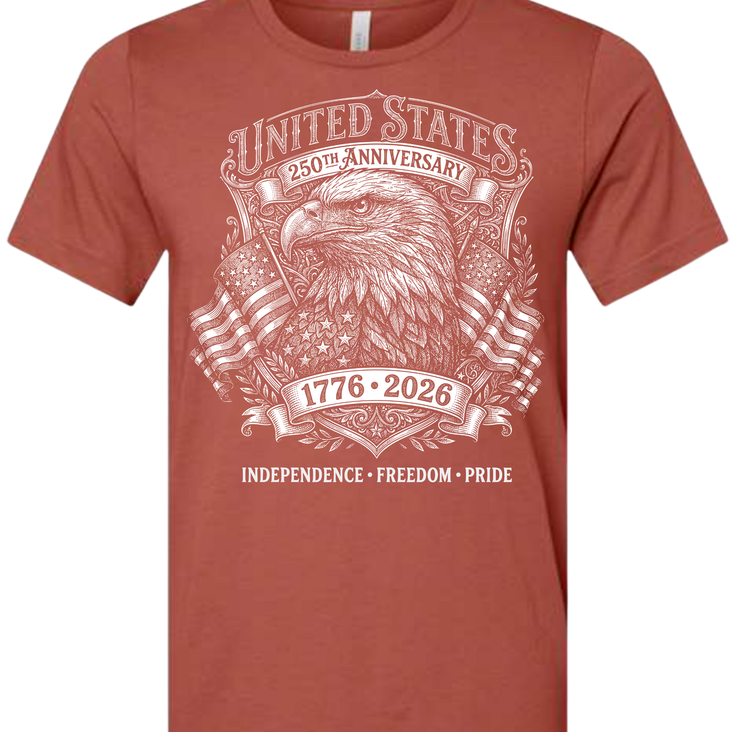 250 EAGLE SKETCH TEE
