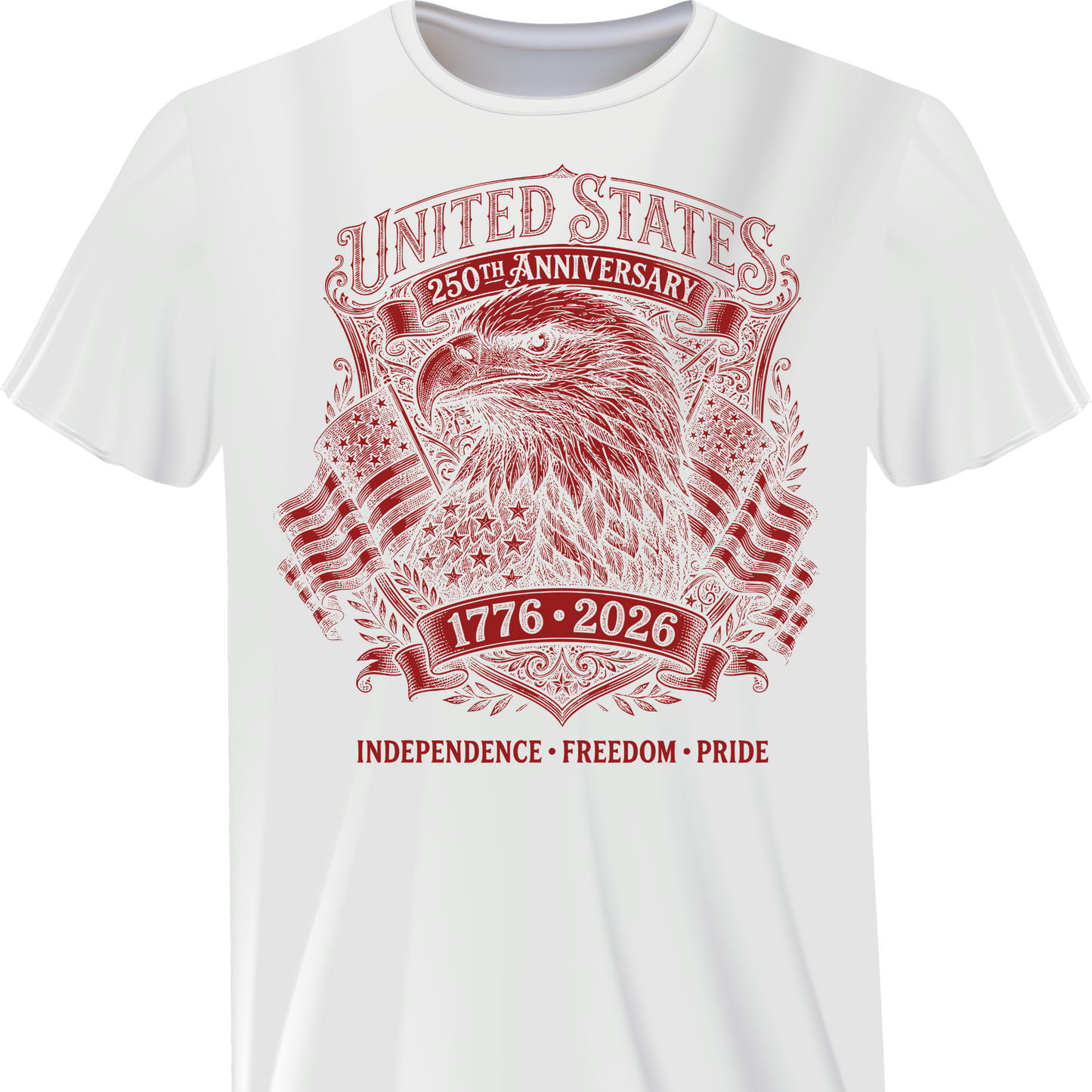 250 EAGLE SKETCH TEE