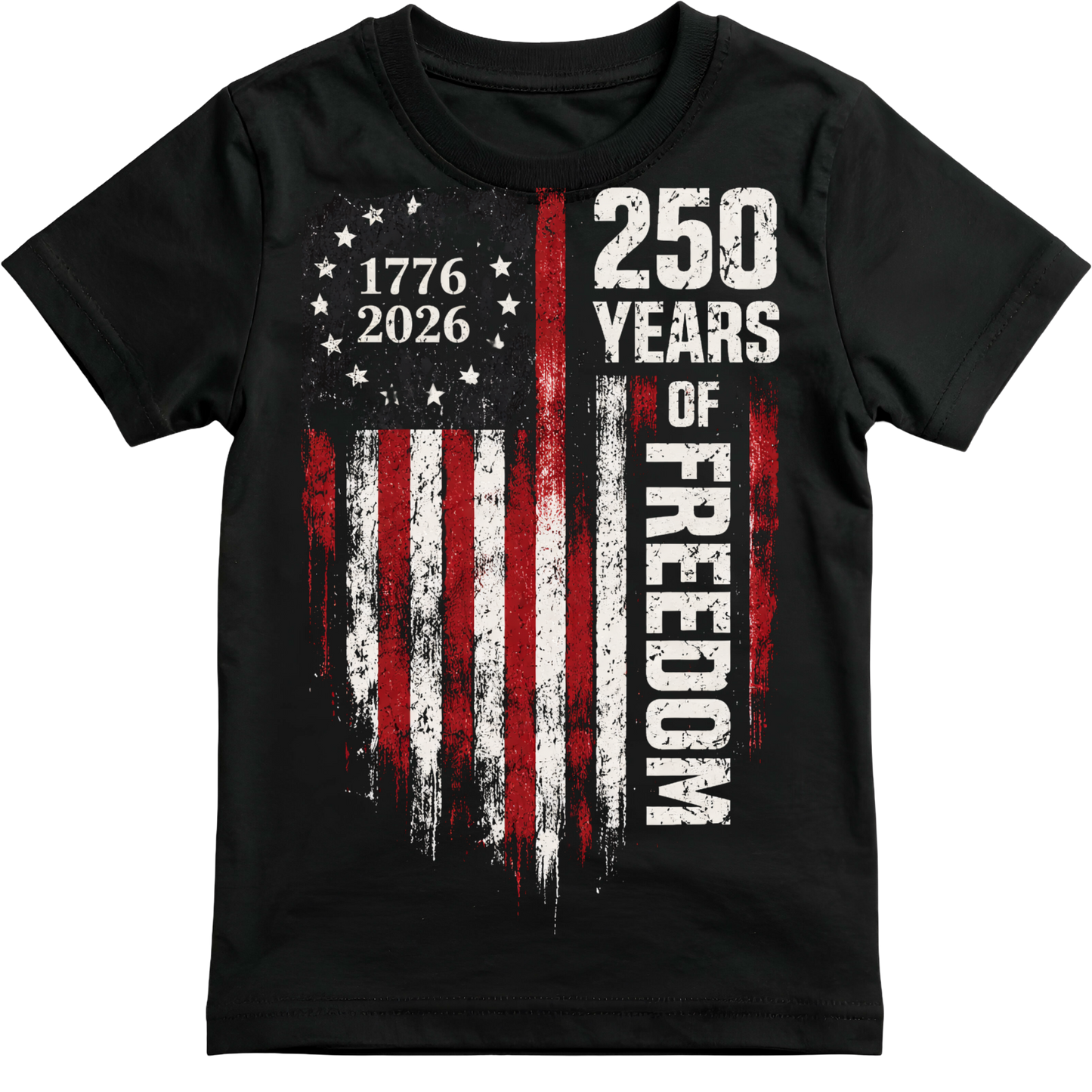 250 YEARS OF FREEDOM FLAG TEE