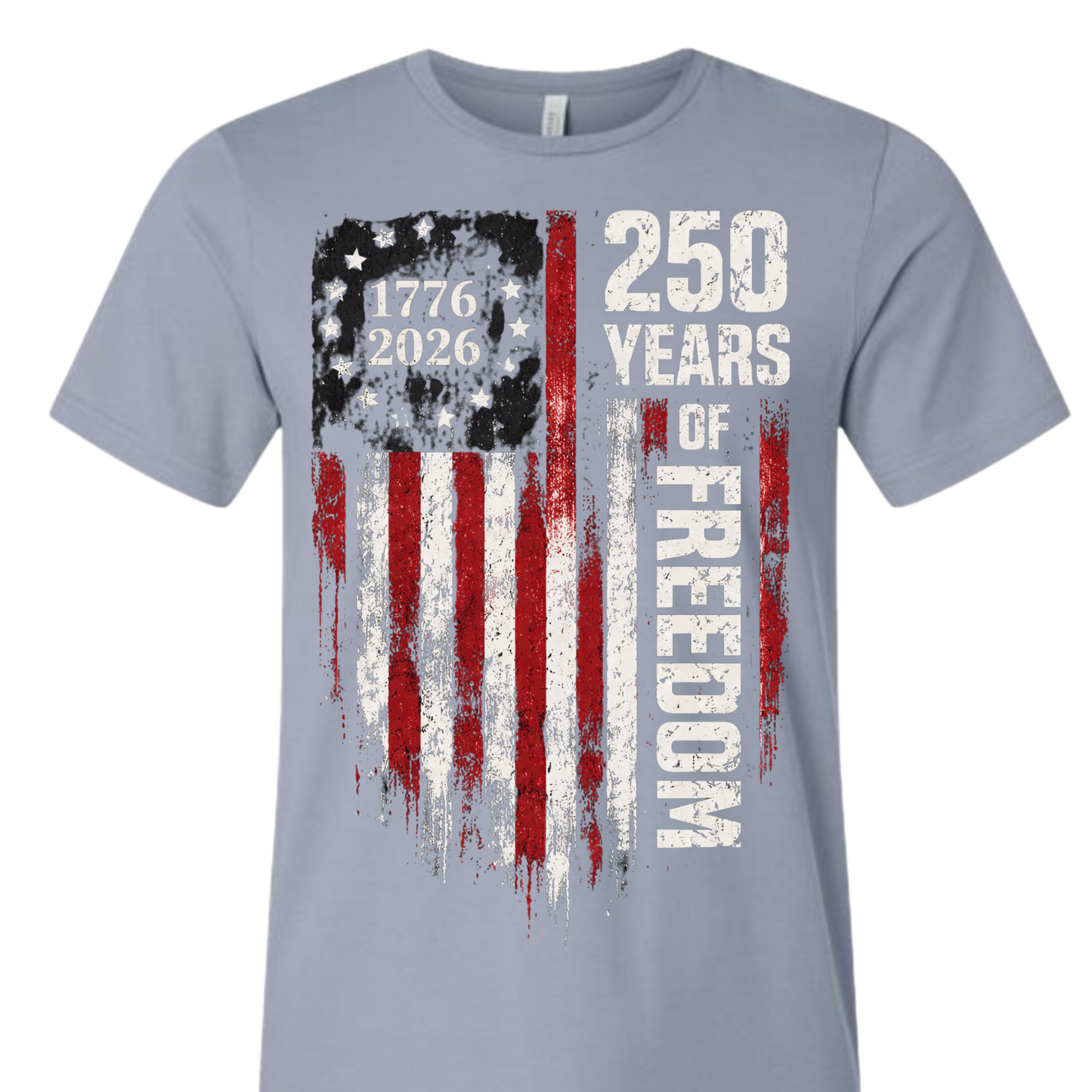 250 YEARS OF FREEDOM FLAG TEE