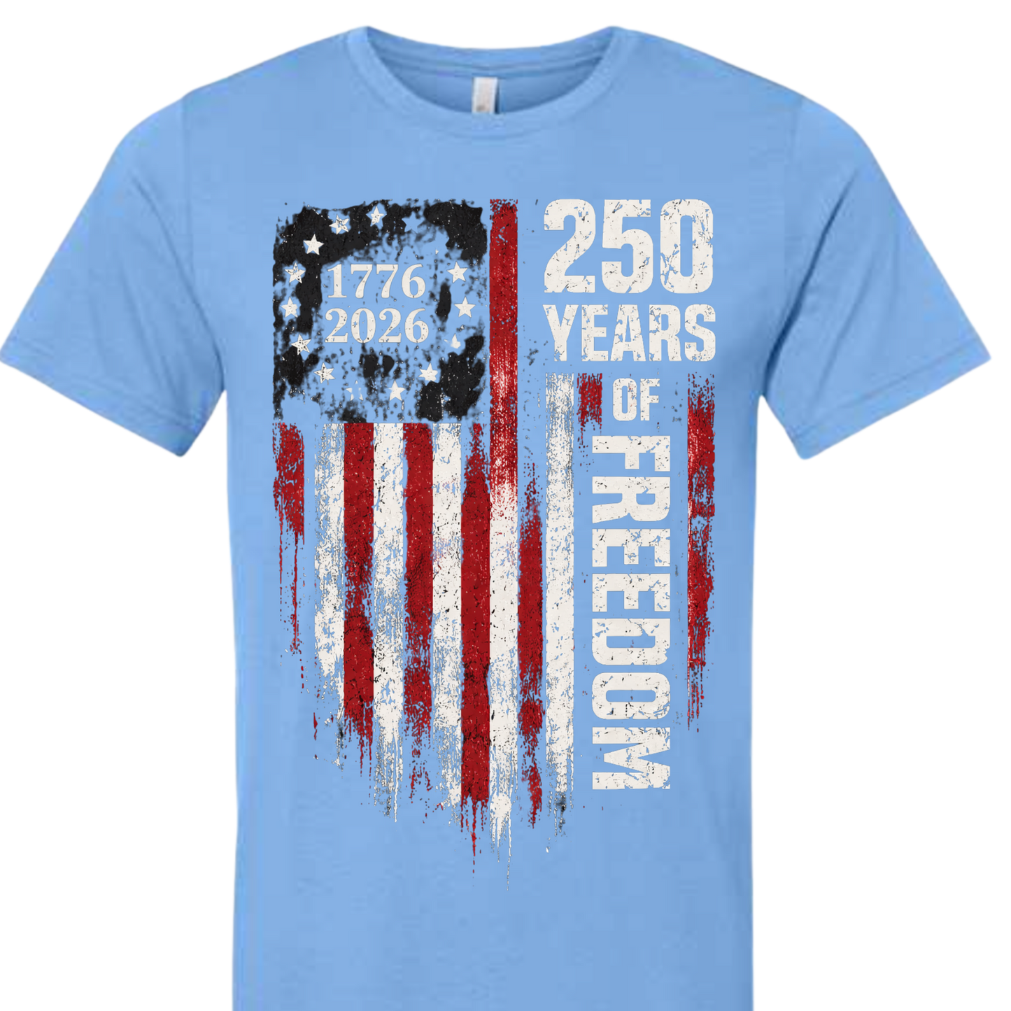 250 YEARS OF FREEDOM FLAG TEE