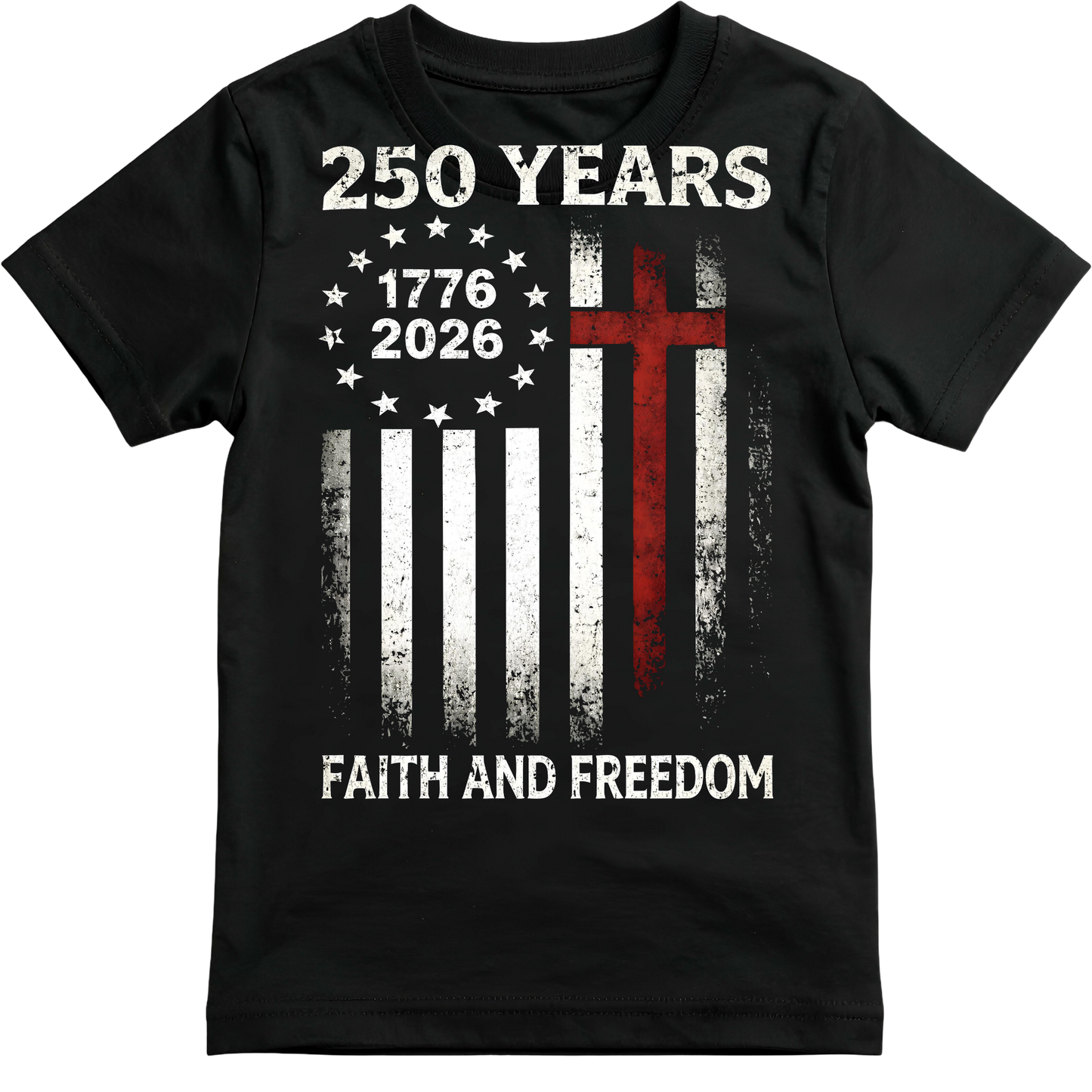250 FAITH AND FREEDOM TEE