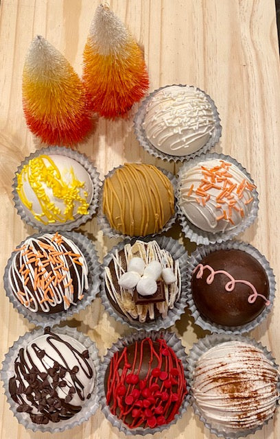 HOT CHOCOLATE BOMBS FALL FLAVORS