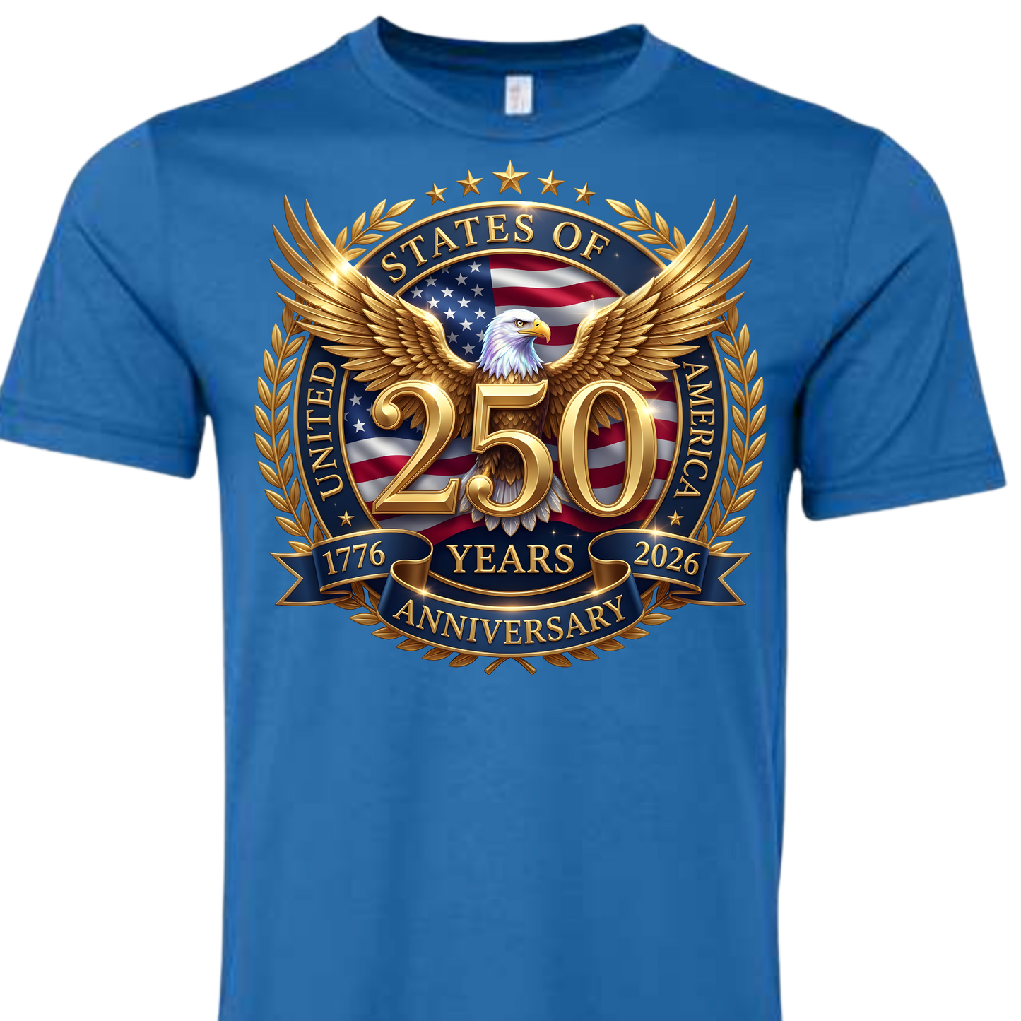 250 GOLDEN EAGLE CREST TEE
