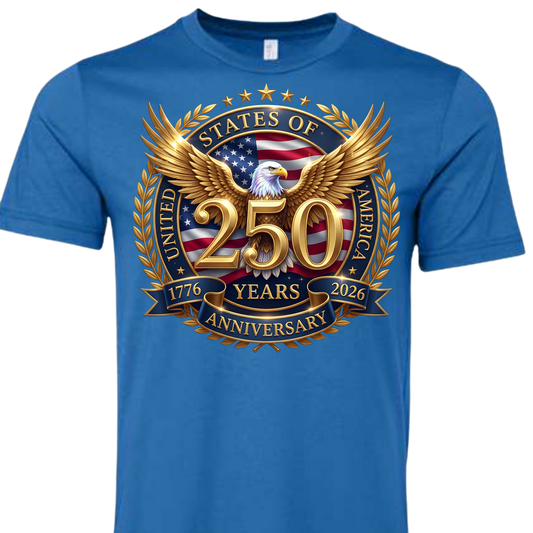 250 GOLDEN EAGLE CREST TEE