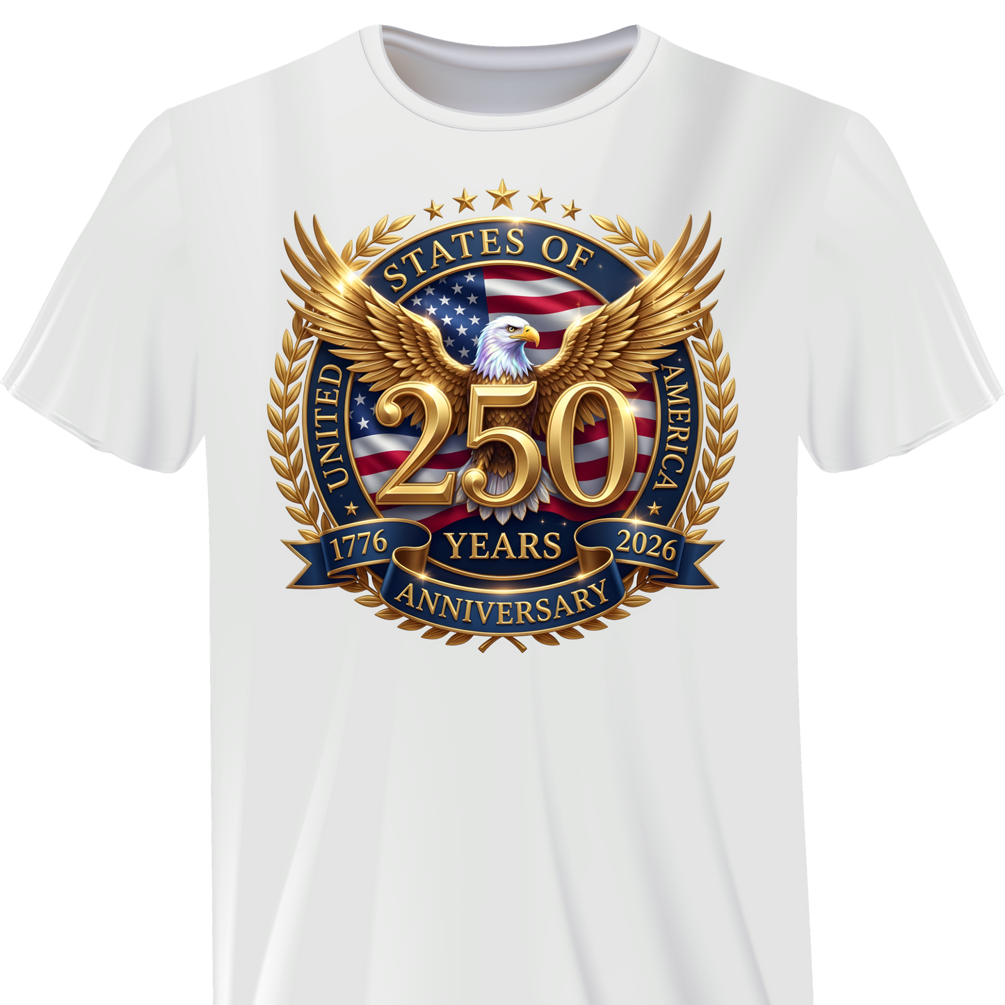 250 GOLDEN EAGLE CREST TEE