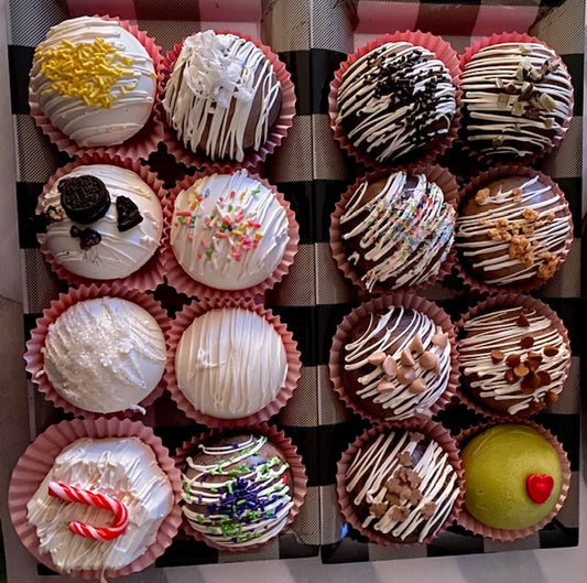 HOT CHOCOLATE BOMBS WINTER FLAVORS (PRE-ORDER)