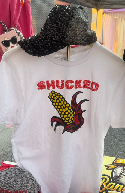 SHUCKED NEBRASKA TEE